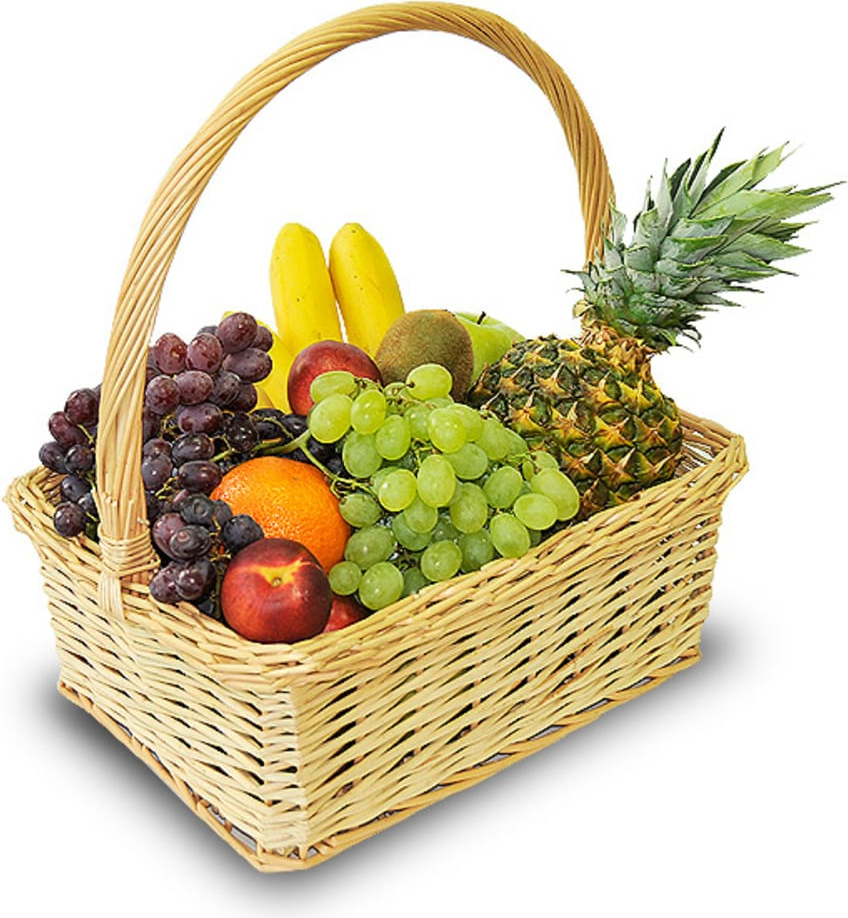 Букет «Вкусная корзина»